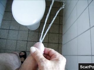 Guy Pisses All Over Bathroom To Ruin It And Then Shits On The Wall