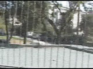 Cutie Shits In A Parking Garage On Camera For Us