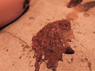 Cute Asian Lesbian Babe Gets An Enema And Shits All Over The Floor