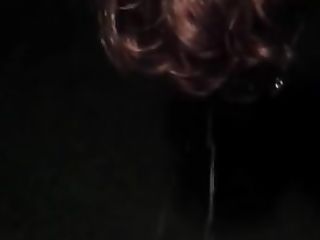 Sexy Drunk Girl Blowing Chunks Of Vomit Repeatedly Into The Grass