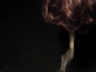 Sexy Drunk Girl Blowing Chunks Of Vomit Repeatedly Into The Grass