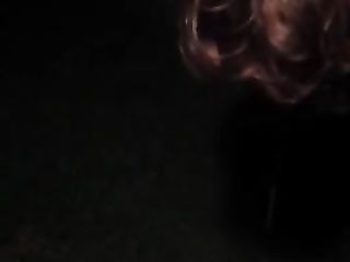 Sexy Drunk Girl Blowing Chunks Of Vomit Repeatedly Into The Grass