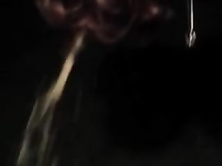 Sexy Drunk Girl Blowing Chunks Of Vomit Repeatedly Into The Grass