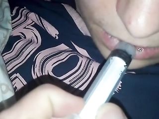 Cum Sleeping - Guy Cums And Uses Syringe To Inject It In Sleeping Girlfriend's Mouth -  RatedGross.com