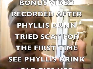 Sexy Phyllis Taste Tests 3 Jars Of Piss (SORRY ABOUT SOUND BUZZING)