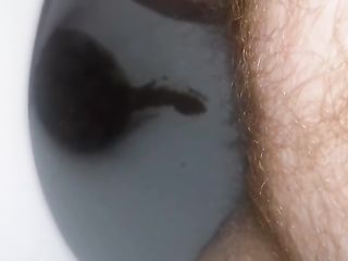 BBW With Hairy Pussy Taking Nice Dump And Piss For Us Live